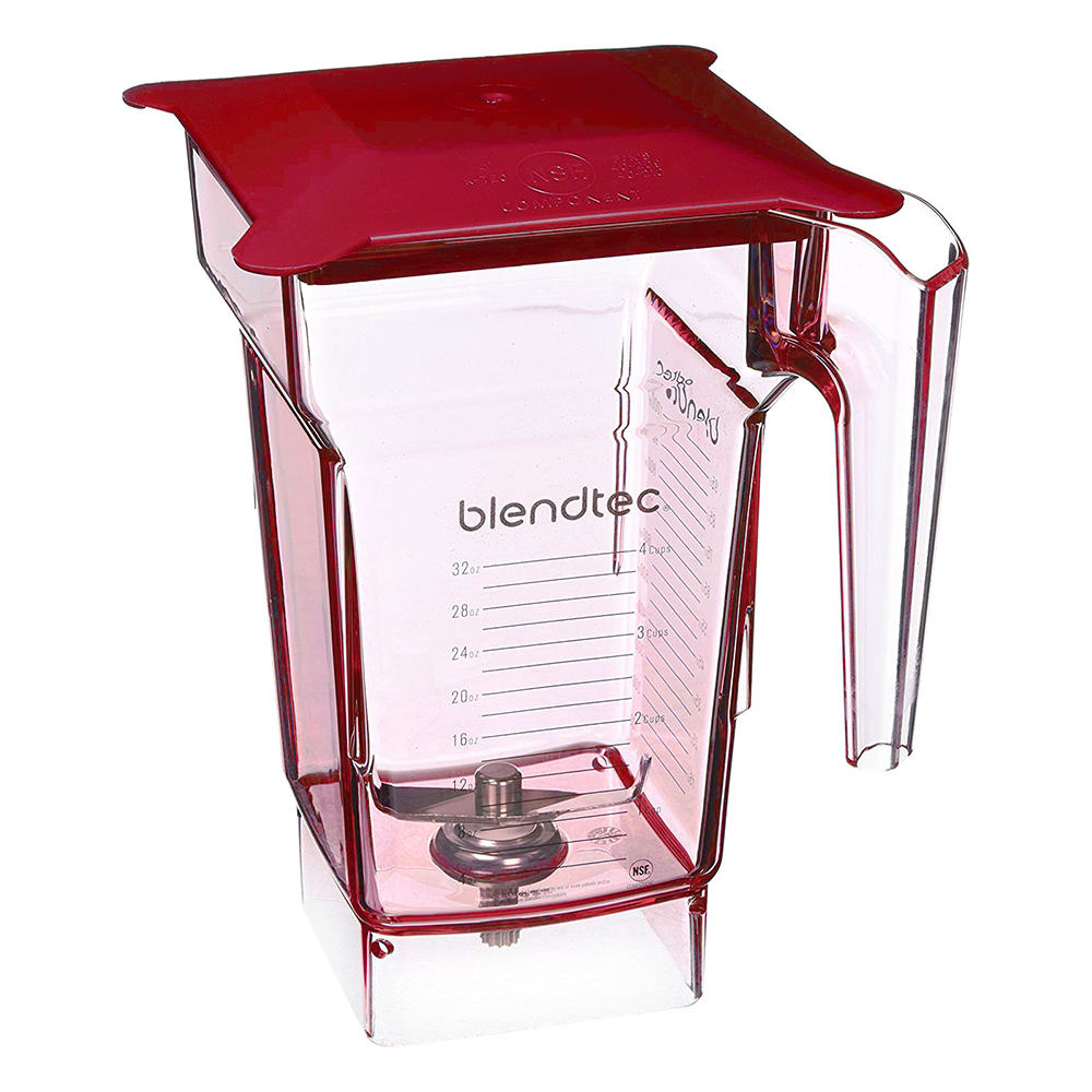 Blendtec FourSide 40-611-60 75 oz. Clear Frothing Jar with Hard Lid