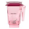 Blendtec WILDSIDERED-H 3 qt WildSide Jar w/ Hard Lid & Wingtip Blade, Ounce & Cup Markings, Red