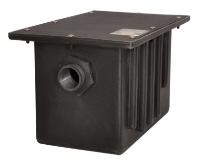 BK Resources PGT-20 - Plastic Grease Trap, 20 lb. grease capacity, 10 gallons per minute