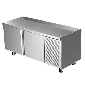 Delfield 18672BUCMP 72" Worktop Refrigerator w/ (2) Sections, 115v