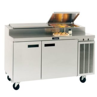 Delfield 18672PTBMP 72" Pizza Prep Table w/ Refrigerated Base, 115v