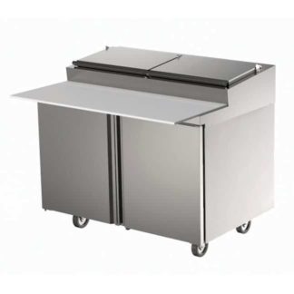 Delfield D4496RP 96" Sandwich/Salad Prep Table w/ Refrigerated Base, 115v