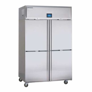 Delfield GAR2NP-SH 48" Two Section Reach In Refrigerator, (4) Left/Right Hinge Solid Doors, 115v