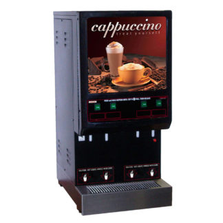 Grindmaster 4K-GB-LD 4 Flavor Cappuccino Machine w/ (4) 4 lb Hoppers, 120v