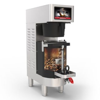 Grindmaster PBC-1W Single Coffee Brewer for (1) 1 1/2 gal Shuttle - Digital Control, 240v/1ph