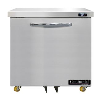 Continental D32N-U 32" W Undercounter Refrigerator w/ (1) Section & (1) Door, 115v