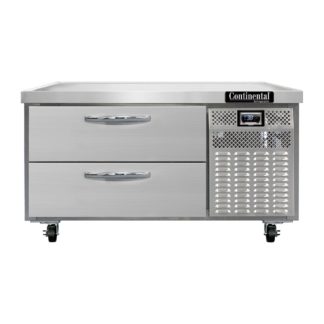 Continental D48GN 48" Chef Base w/ (2) Drawers - 115v