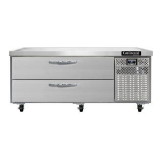 Continental D60GN 60" Chef Base w/ (2) Drawers - 115v