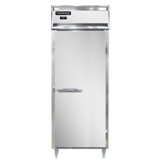 Continental DL1FE-SS 28" One Section Reach In Freezer, (1) Solid Door, 115v