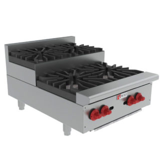 Wolf AHP424U 24" Gas Hotplate w/ (4) Burners & Manual Controls