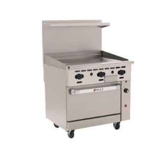 Wolf C36S-36G 36" Gas Range w/ Full Griddle & Standard Oven