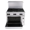 Wolf C36S-6B 36" 6 Burner Gas Range w/ Standard Oven - Image 2