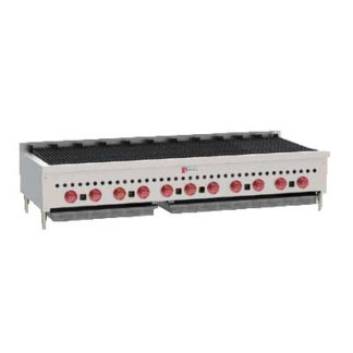 Wolf SCB60 60" Gas Charbroiler w/ Cast Iron Grates - Manual