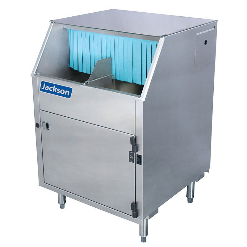 Jackson Delta 115 Low Temp Rotary Undercounter Glass Washer - (1200) Glasses/hr, 115V