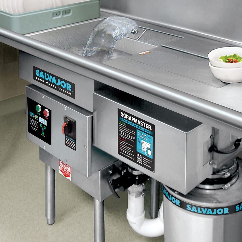 Salvajor 300-SM ScrapMaster, Scrapping, Pre-Flushing & Disposer, 3 HP - Image 2