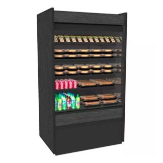 Structural Concepts B3632-QS 36 5/8" Vertical Open Air Cooler w/ (5) Levels, 120v