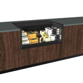 Structural Concepts CO4324R-CH 47 1/4" Undercounter Open Air Cooler w/ (1) Level, 110v