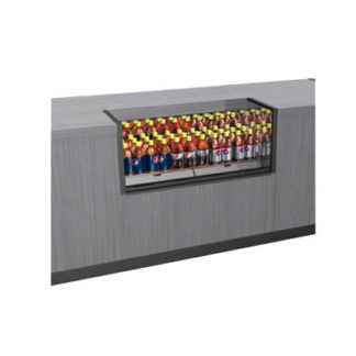 Structural Concepts CO53R-CH 59 1/4" Undercounter Open Air Cooler w/ (1) Level, 110v