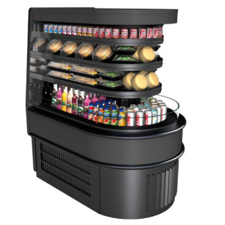 Structural Concepts FSE45R 37" Horizontal Open Air Cooler w/ (4) Levels, 208/240v/1ph