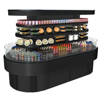 Structural Concepts FSI863R 100" Horizontal Open Air Cooler w/ (4) Levels, 208/240v/1ph