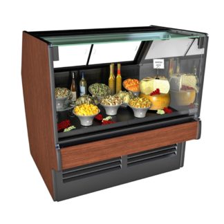 Structural Concepts GLDSV3R 39" Full Service Deli Case w/ Straight Glass - (1) Level, 120v