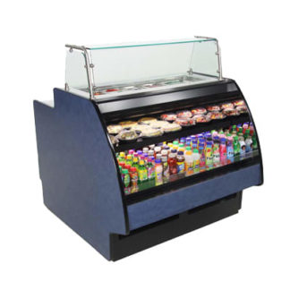 Structural Concepts GP841RR 99 3/4" Horizontal Open Air Cooler w/ (3) Levels, 120v