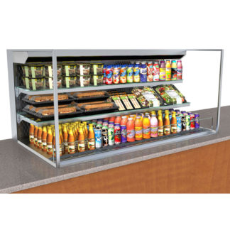 Structural Concepts NE3627RSSV 36" Undercounter Open Air Cooler w/ (3) Level, 110/120v/1ph