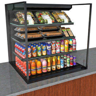 Structural Concepts NE3635RSSV 36" Undercounter Open Air Cooler w/ (4) Level, 110/120v/1ph