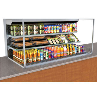 Structural Concepts NE4827RSSV 48" Undercounter Open Air Cooler w/ (3) Level, 110/120v/1ph
