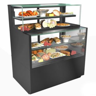 Structural Concepts NR3658RRSV 35 3/4" Full Service Deli Case w/ Straight Glass - (4) Levels, 120v
