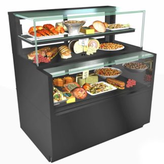 Structural Concepts NR6051RRSV 59 3/4" Full Service Deli Case w/ Straight Glass - (3) Levels, 120v