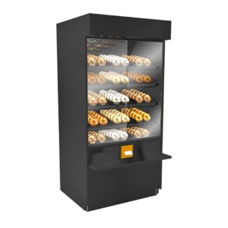 Structural Concepts PC7482 76" Self Service Bakery Case w/ Straight Glass - (5) Levels, Non Refrigerated