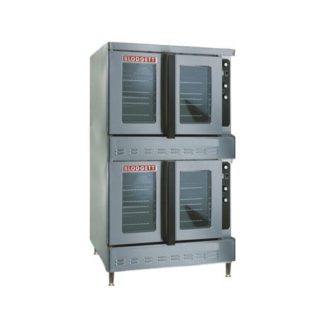 Blodgett DFG-100-ES DBL Premium Series Double Deck Full Size Convection Oven - 90,000 BTU