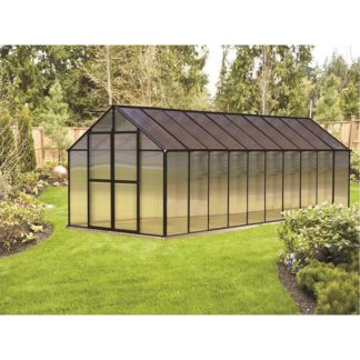 Riverstone Mont Greenhouse 8X20 Premium Package MONT-20-BK-PREMIUM