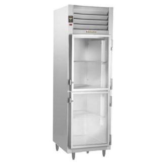 Traulsen AHT132DUT-HHG 24" One Section Reach In Refrigerator, (2) Right Hinge Glass Doors, 115v