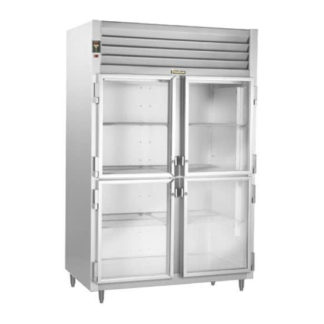 Traulsen AHT232NUT-HHG 52" Two Section Reach In Refrigerator, (4) Right Hinge Glass Doors, 115v
