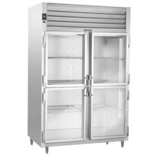Traulsen AHT232WUT-HHG 58" Two Section Reach In Refrigerator, (4) Right Hinge Glass Doors, 115v