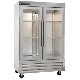 Centerline by Traulsen CLBM-49R-HG-RR 54" Two Section Reach In Refrigerator, (4) Right Hinge Glass Doors, 115v