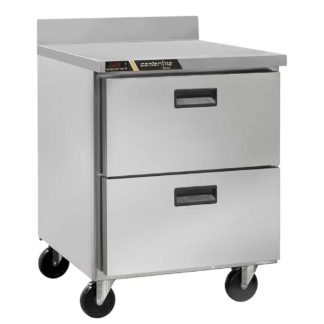 Centerline by Traulsen CLUC-27F-DW-WT 27" W Work Top Freezer w/ (1) Section & (2) Drawers, 115v
