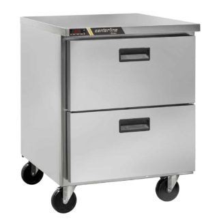 Centerline by Traulsen CLUC-27R-DW 27" W Undercounter Refrigerator w/ (1) Section & (2) Drawers, 115v
