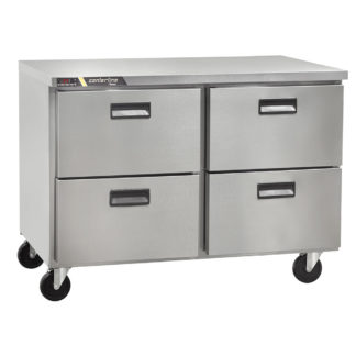 Centerline by Traulsen CLUC-48F-DW-WT 48" W Work Top Freezer w/ (2) Sections & (4) Drawers, 115v