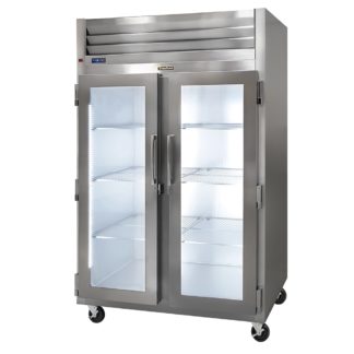 Traulsen G23010-053 52 1/8" Two Section Reach In Freezer - (2) Glass Doors, 115v