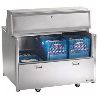 Traulsen RMC58S4 Milk Cooler w/ Top & Side Access - (1024) Half Pint Carton Capacity, 115v