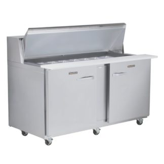 Traulsen UPT6012LR-0300 60" Sandwich/ Salad Prep Table w/ Refrigerated Base, 115v