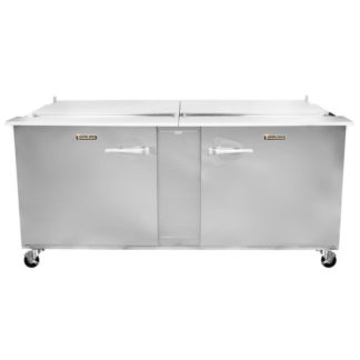 Traulsen UST7230-LR 72" Sandwich/Salad Prep Table w/ Refrigerated Base, 115v