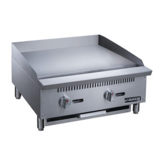 Dukers DCGM24 24" Commercial Griddle with 2 Burners