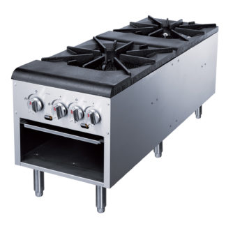 Dukers DCSPA2 18" Stock Pot Range with 4 Burners