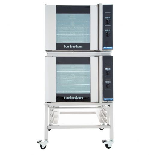 Double-Stack Half-Size Commercial Convection Oven, Model OC2