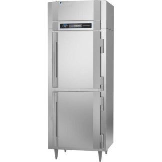 Victory Refrigeration RS-1N-S1-HD-HC 31.25'' 16.7 cu. ft. Top Mounted 1 Section Solid Half Door Reach-In Refrigerator