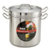Winco SSDB-20 11 4/5" Stainless Steel Double Boiler w/ 20 qt Capacity - Image 2